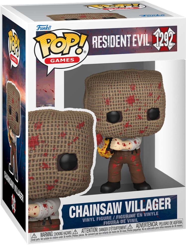 Merchandising Resident Evil: Funko Pop! Games - Chainsaw Villager (Vinyl Figure 1292)