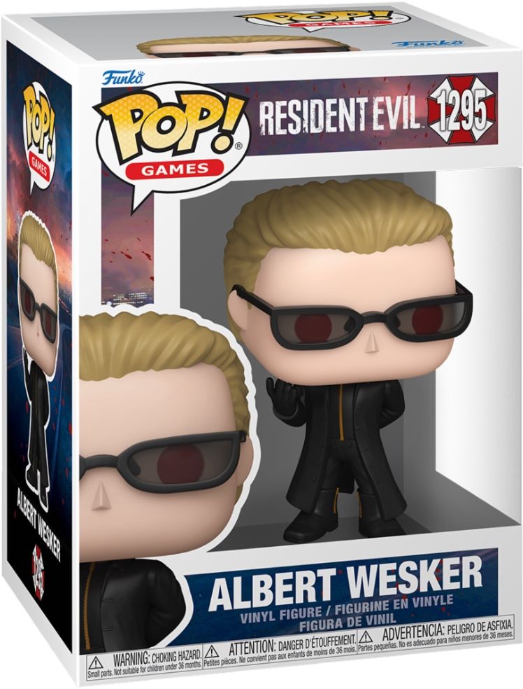 Merchandising Resident Evil: Funko Pop! Games - Wesker (Vinyl Figure 1295)