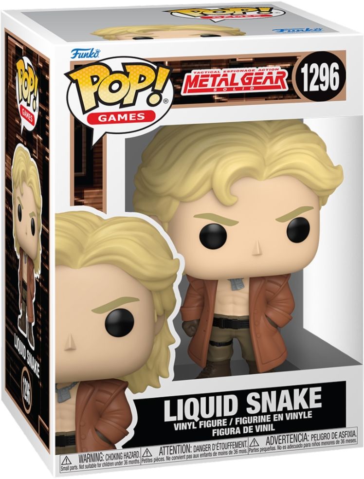 Merchandising Metal Gear Solid: Funko Pop! Games - Liquid Snake (Vinyl Figure 1296)