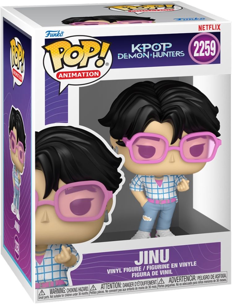 Merchandising K-Pop Demon Hunters: Funko Pop! Animation - Jinu (Vinyl Figure 2259)