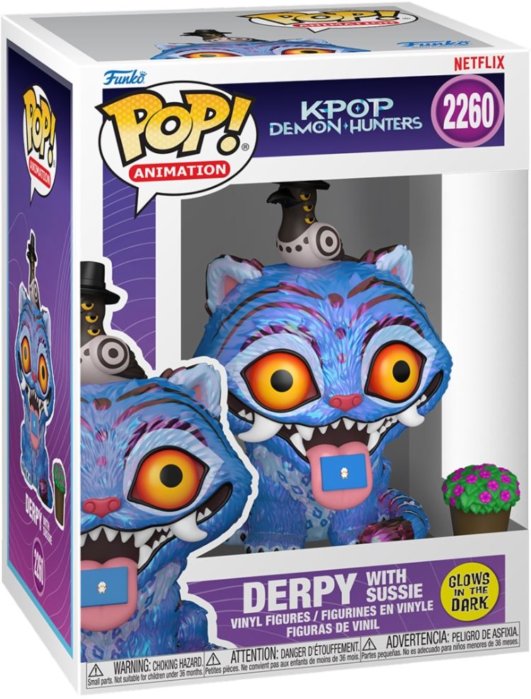 Merchandising K-Pop Demon Hunters: Funko Pop! Animation - Derpy With Sussie (Glow) (Vinyl Figure 2260)