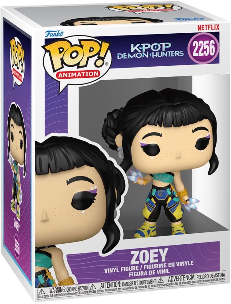 Merchandising K-Pop Demon Hunters: Funko Pop! Animation - Zoey (Vinyl Figure 2256)