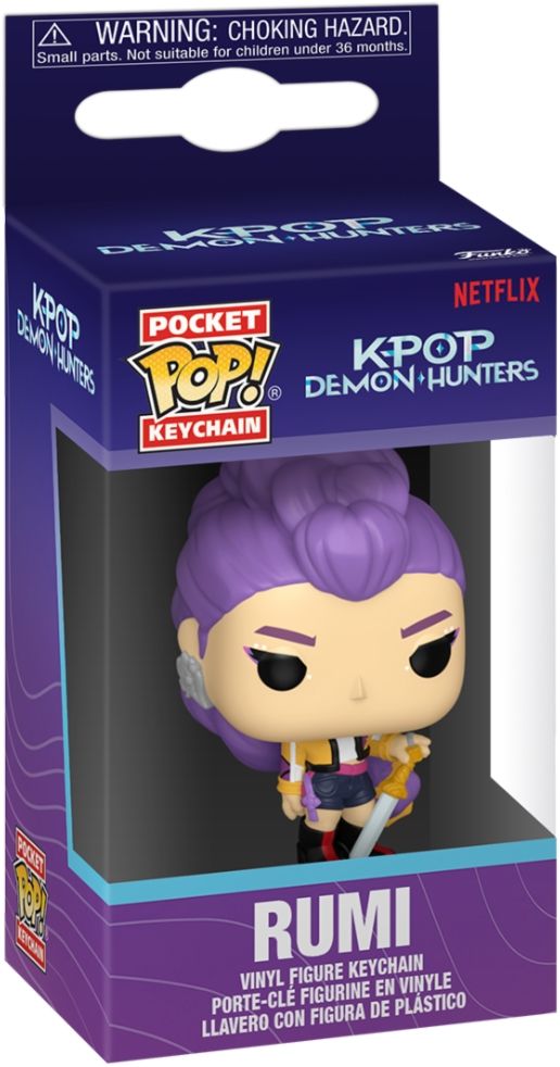 Merchandising K-Pop Demon Hunters: Funko Pop! Keychain - Rumi