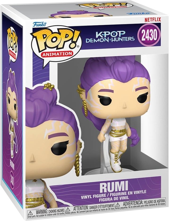 Merchandising K-Pop Demon Hunters: Funko Pop! Animation - Rumi (Vinyl Figure 2430)