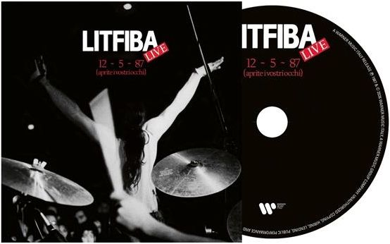 Audio Cd Litfiba - 12/5/87 (Aprite I Vostri Occhi)