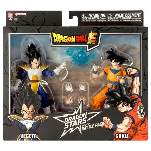 Merchandising Dragon Ball: Bandai - Goku Vs Vegeta Figure 17Cm Battle Pack