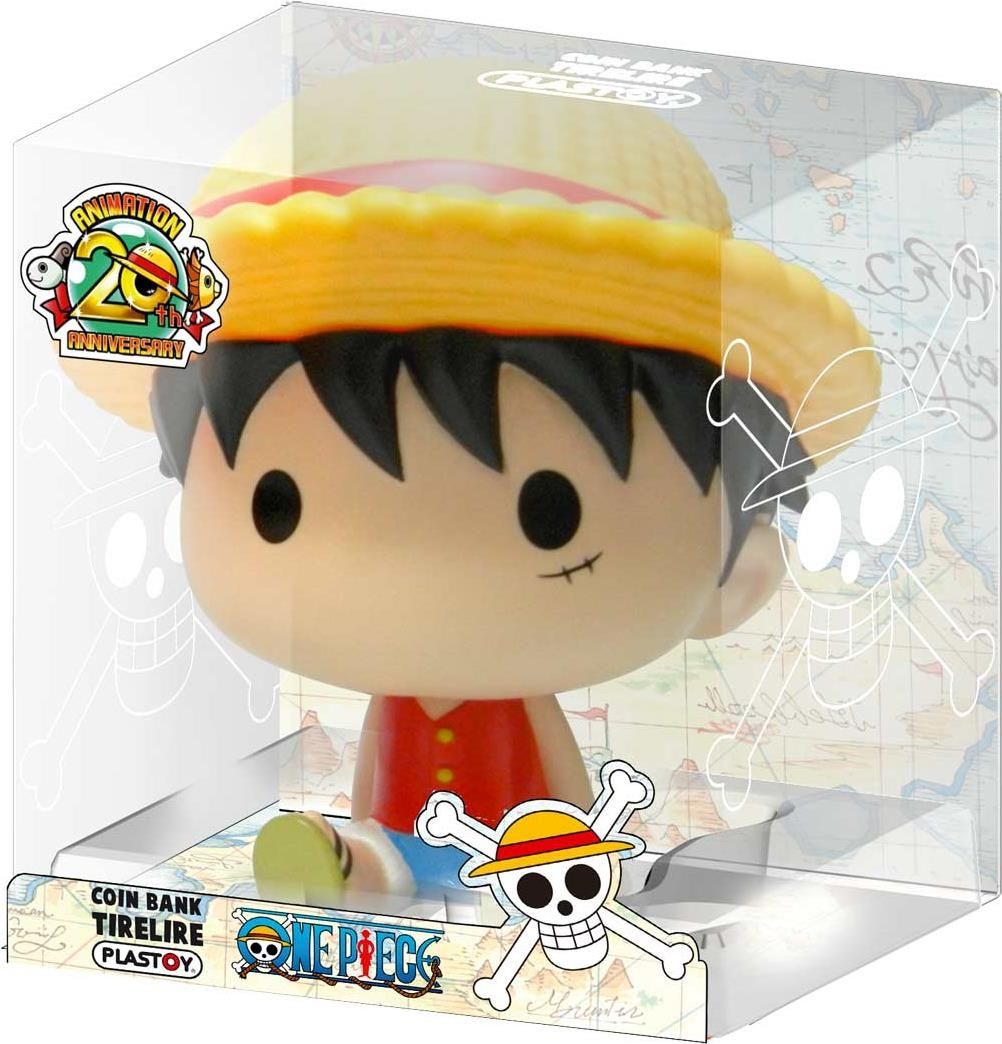 Merchandising One Piece: Plastoy - Mini Salvadanaio Chibi Luffy