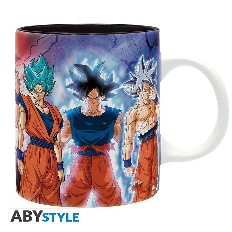 Merchandising Dragon Ball Super: ABYstyle - Goku Transformations (Mug 320 ml / Tazza)