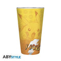 Merchandising Pokemon: ABYstyle - Pikachu Metal Effect (Glass 400 Ml / Bicchiere)