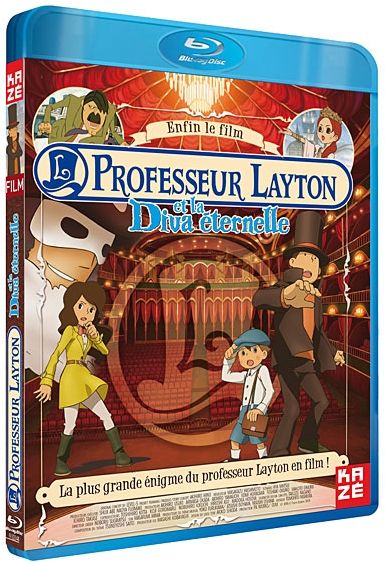 Professor Layton and the Eternal Diva Blu-Ray