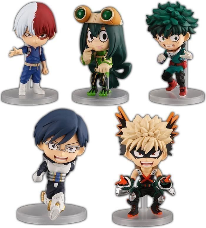 Merchandising My Hero Academia: Bandai - 8 Cm Figures With Stand Random Model (Assortimento)