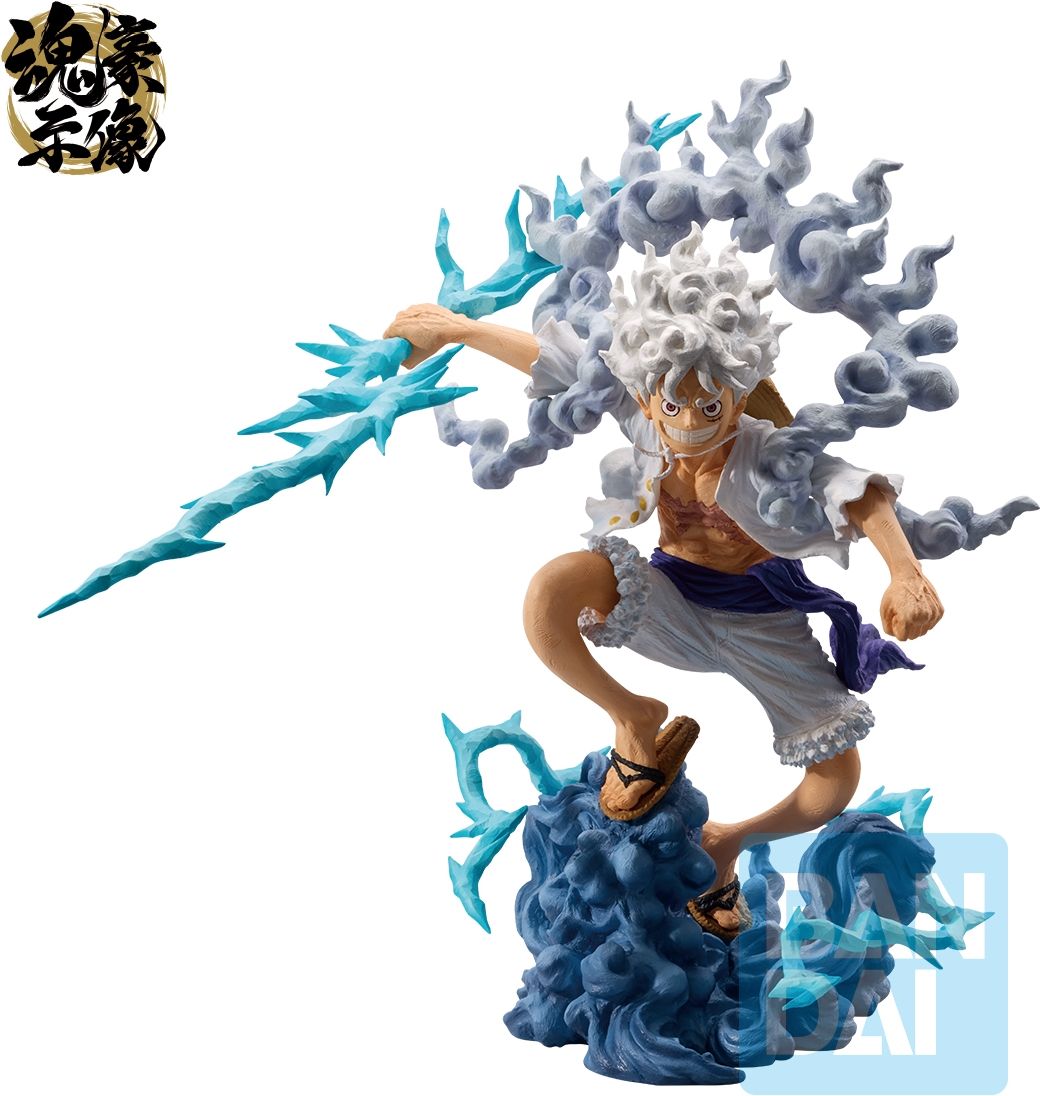 Merchandising One Piece: Banpresto - Ichibansho Figure Monkey.D.Luffy Gear 5