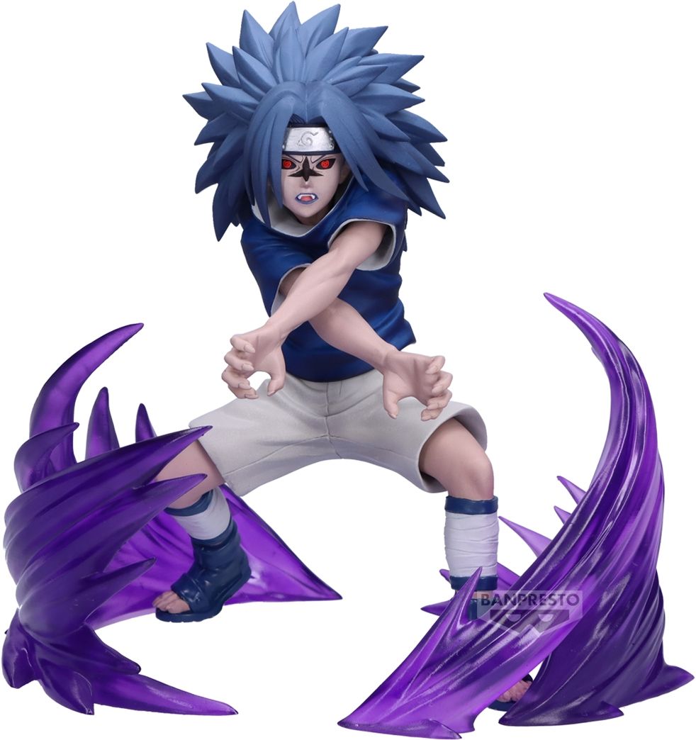 Merchandising Naruto: Banpresto - 72 Series- 26 / 27 Vibration Stars-Naruto Uzumaki & Sasuke Uchiha-(B:Sasuke Uchiha)