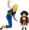 Merchandising Dragon Ball Z: Banpresto - Match Makers Android 18 Vs Mr. Satan(Vs Mighty Mask)
