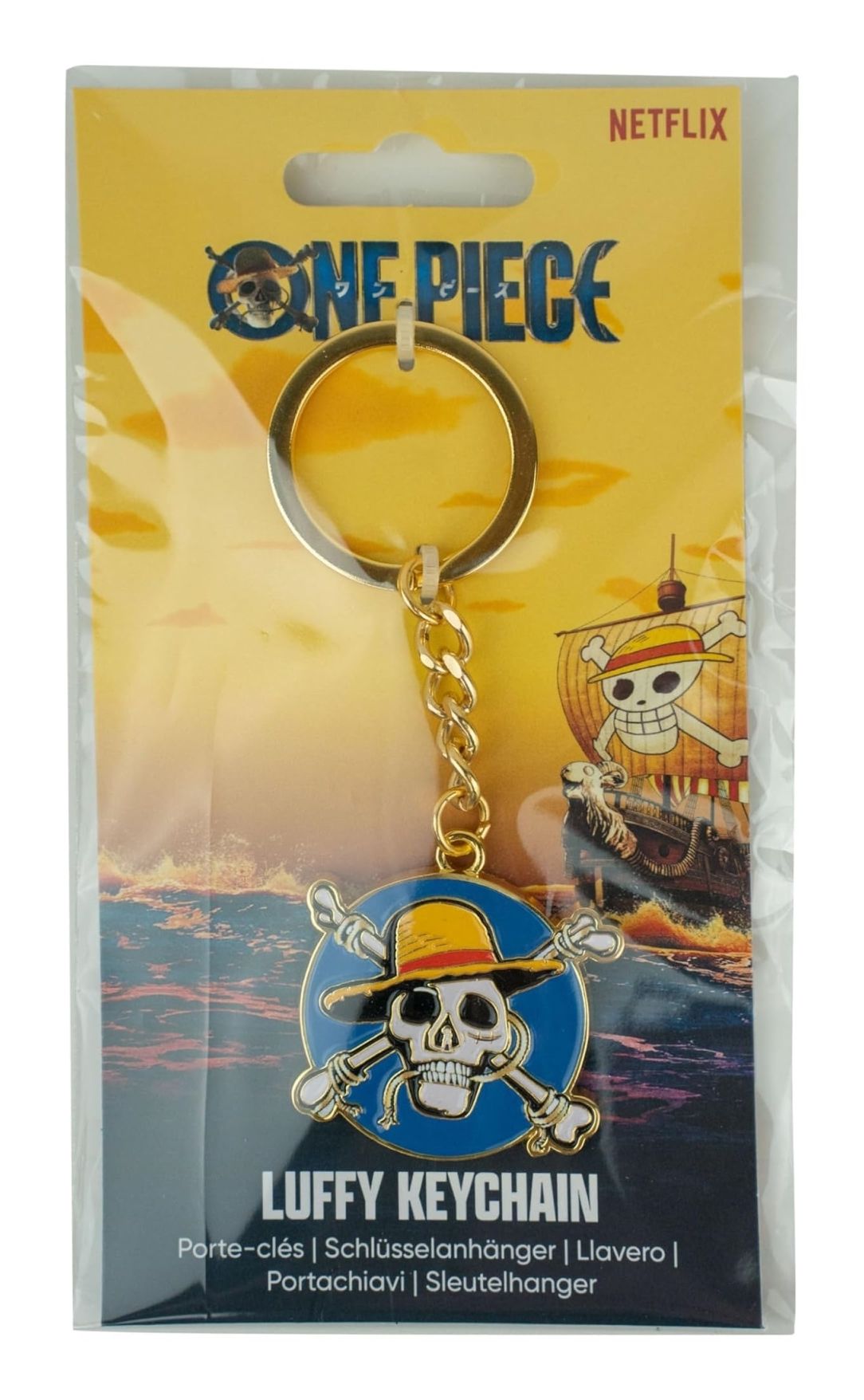 Merchandising One Piece: Cinereplicas - Teschio Luffy (Portachiavi)