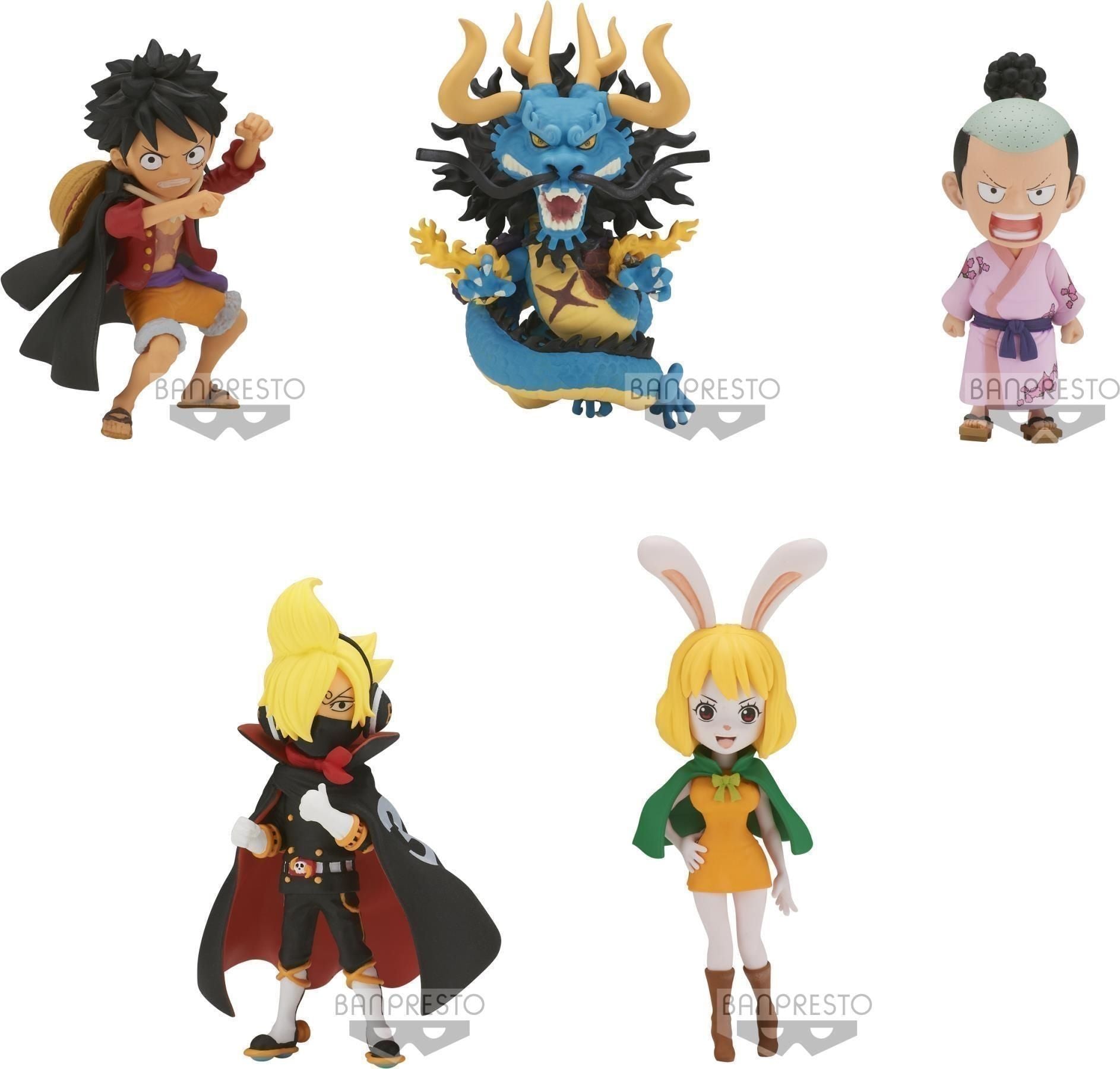 Merchandising One Piece: Banpresto - World Collectable Figure - Wanokuni Onigashima 3 (Assortimento)