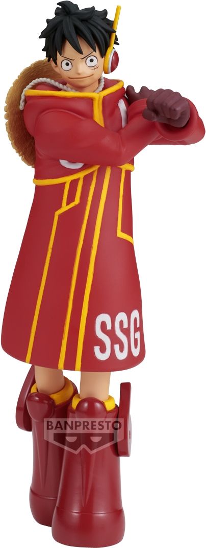 Merchandising One Piece : Banpresto - The Shukko - Monkey.D.Luffy (Egghead Ver.)