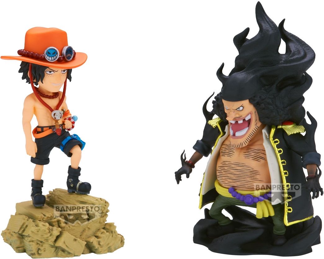 Merchandising One Piece: Banpresto - World Collectable Figure Log Stories-Portgas D.Ace Vs Marshall D.Teach-