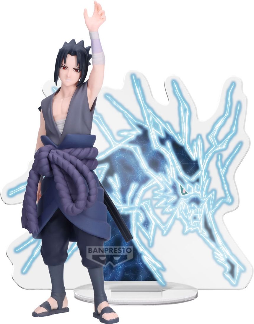Merchandising Naruto Shippuden: Banpresto - Panel Spectacle Lightning From Heaven Sasuke Uchiha