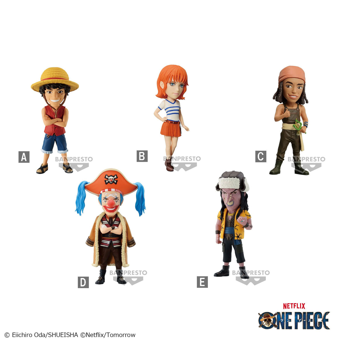 Merchandising One Piece: Banpresto - World Collectable Figure Vol.1 (A Netflix Series: One Piece)