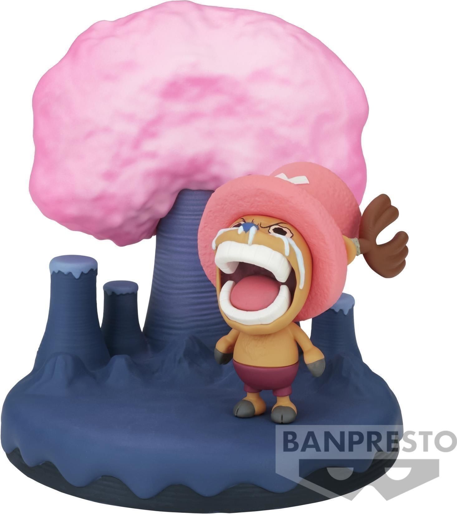 Merchandising One Piece: Banpresto - World Collectable Figure Log Stories - Tony Tony.Chopper-