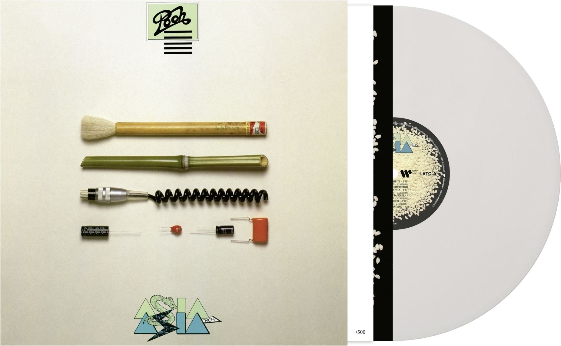 Vinile Pooh - Asia Non Asia (White Vinyl)
