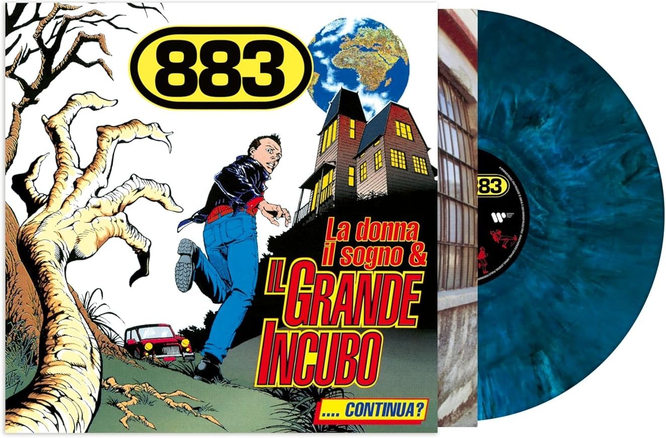 Vinile 883 - La Donna Il Sogno & Il Grande Incubo (Vinile Blu Marmorizzato)