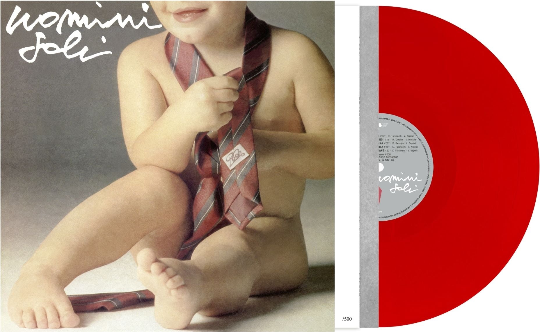 Vinile Pooh - Uomini Soli (Red Vinyl)