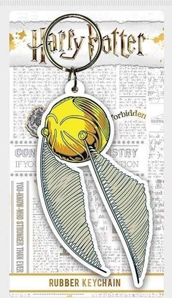 Merchandising Harry Potter: Pyramid - Snitch (Rubber Keychain / Portachiavi Gomma)