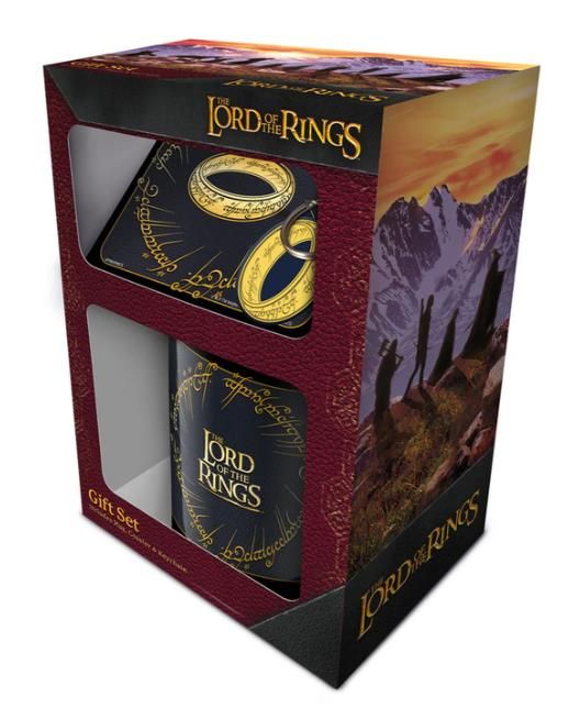 Merchandising Lord Of The Rings (The): Gift Set (Mug, Coaster & Keychain)