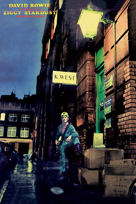 Merchandising David Bowie: Pyramid - Ziggy Stardust (Poster Maxi 61X91,5 Cm)