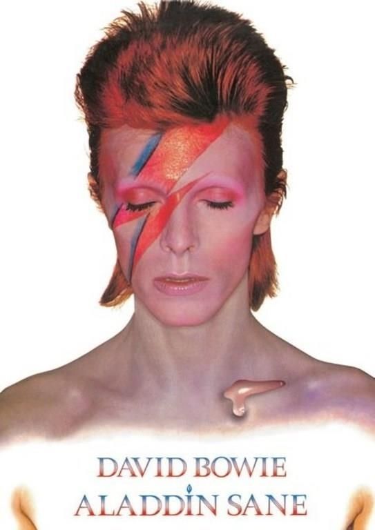 Merchandising David Bowie: Pyramid - Aladdin Sane (Poster Maxi 61X91,5 Cm)