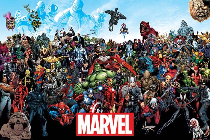 Merchandising Marvel: Pyramid - Universe (Poster Maxi 61X91,5 Cm)