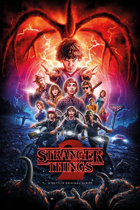 Merchandising Stranger Things: Pyramid - One-Sheet Season 2 (Poster Maxi 61X91,5 Cm)