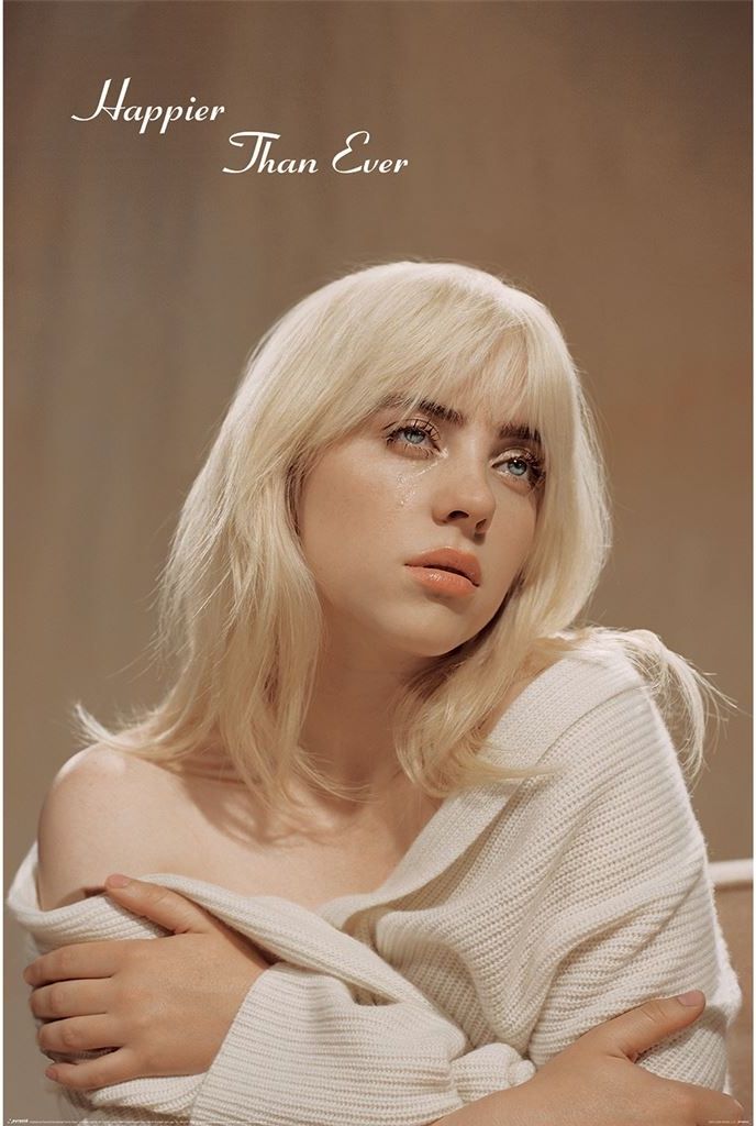 Merchandising Billie Eilish (Happier Than Ever) Maxi Poster