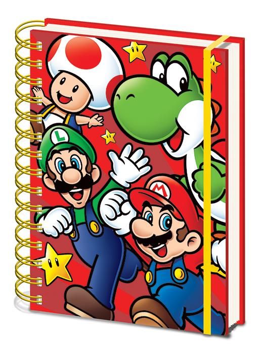 Merchandising Nintendo: Pyramid - Super Mario - Run (A5 Wiro Notebook / Quaderno)