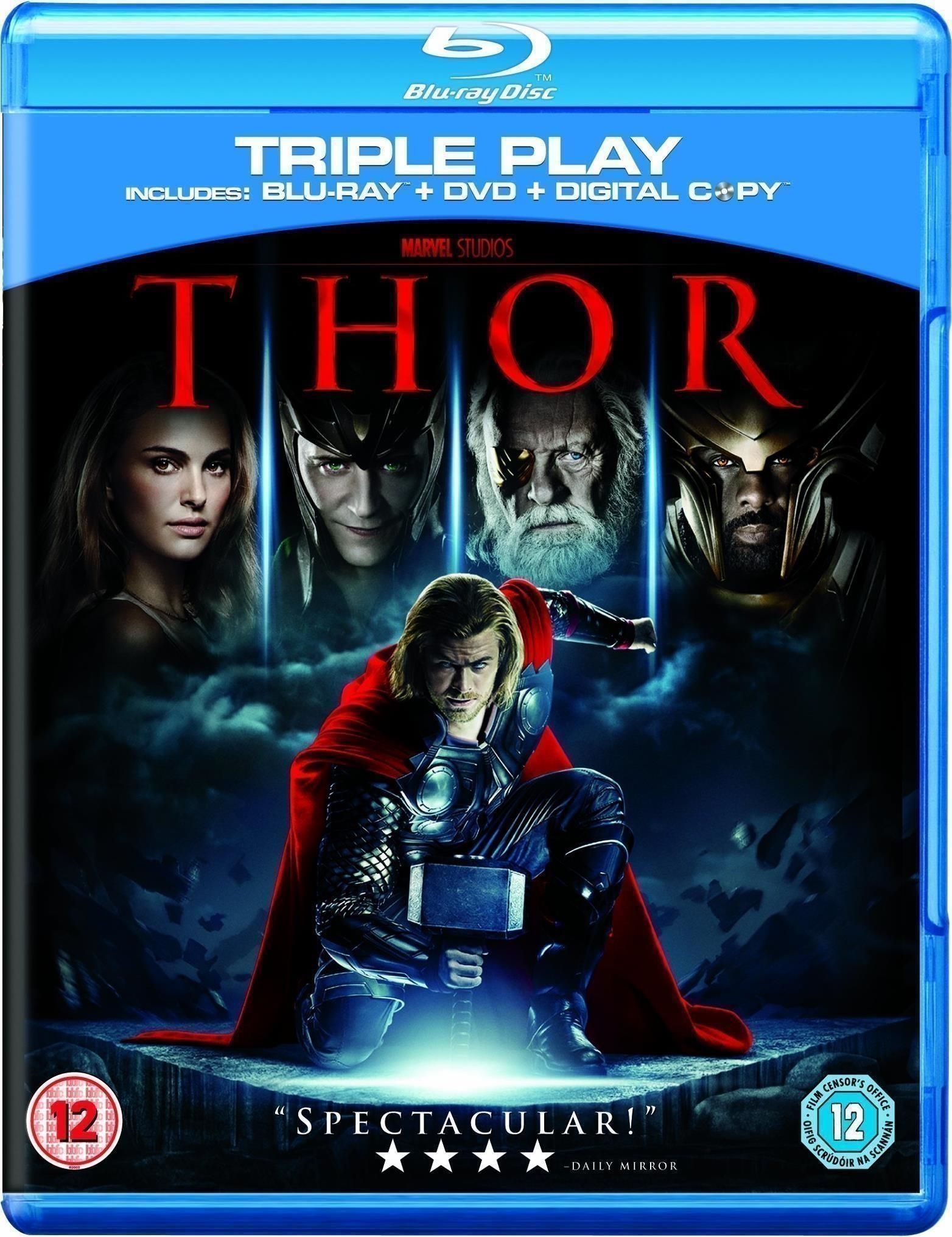 Blu-Ray Thor - Triple Play (Blu-Ray + DVD)