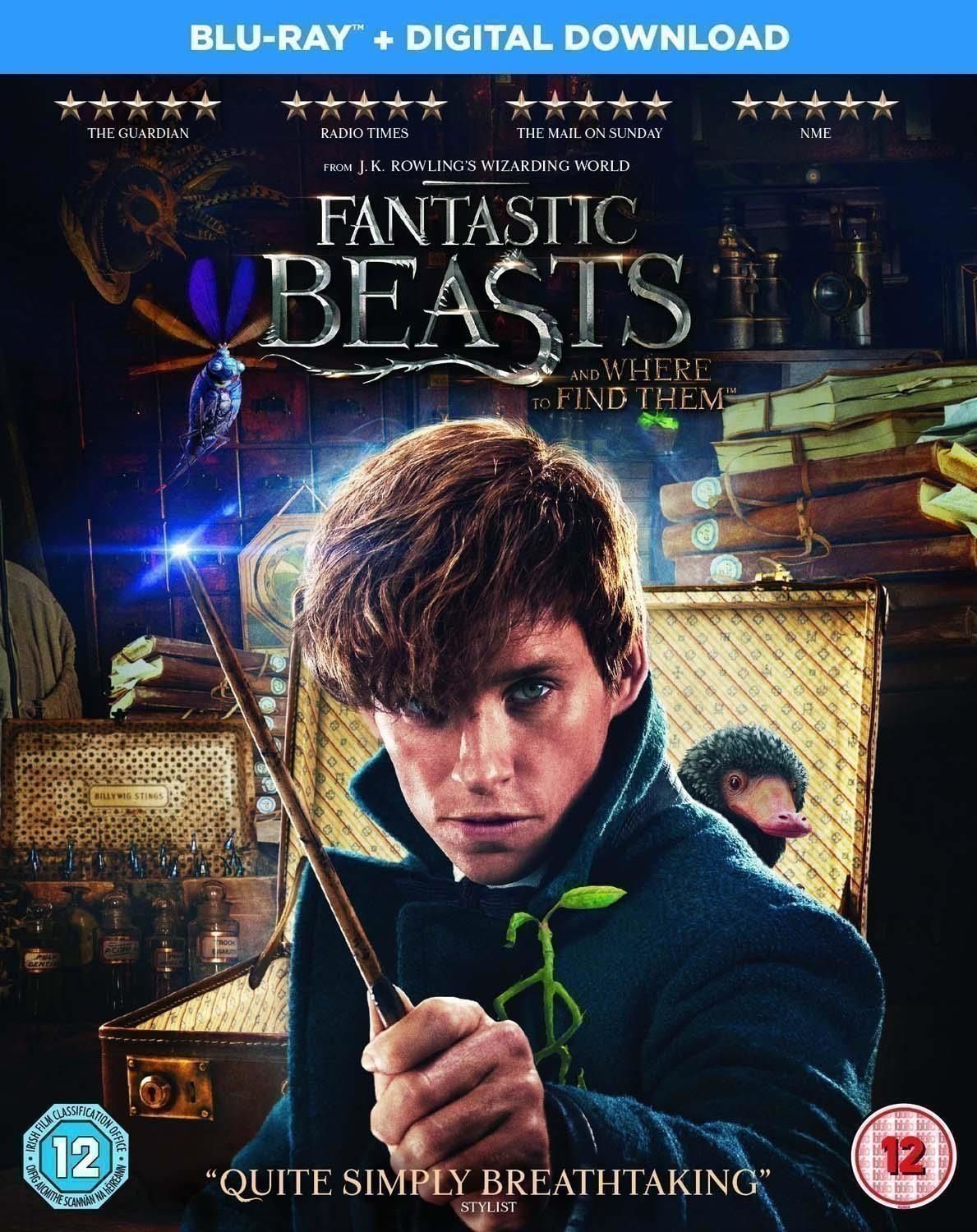 Blu-Ray Fantastic Beasts And Where To Find Them