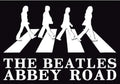 Merchandising Beatles (The): Abbey Road Crossing Silhouette (Cartolina)