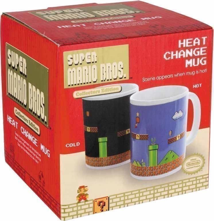 Merchandising Nintendo: Paladone - Super Mario Bros. (Tazza Termosensibile)