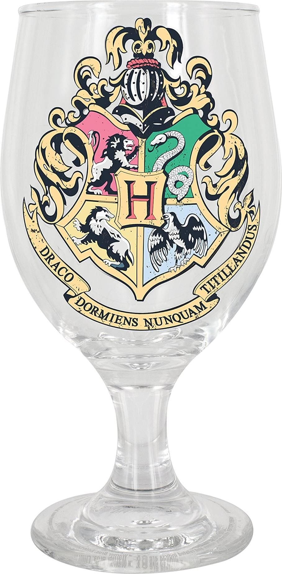 Merchandising Harry Potter: Paladone - Hogwarts Colour Change Water Glass (Bicchiere Termosensibile)