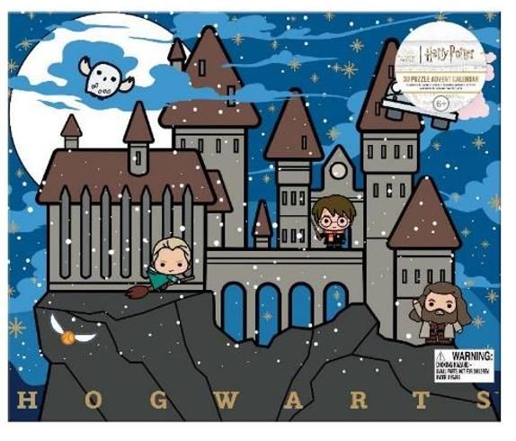 Merchandising Harry Potter: 3D Puzzle Advent Calendar