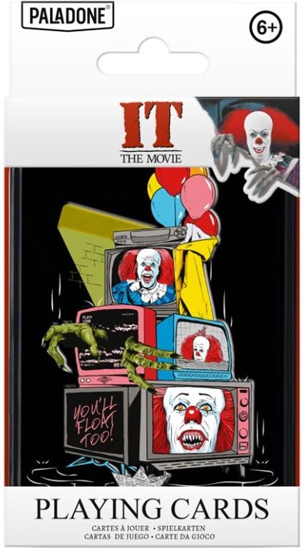 Merchandising It: Paladone - Pennywise Playing Cards In A Tin