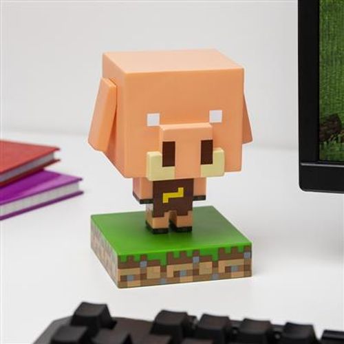 Merchandising Minecraft: Paladone - Piglin Icon Light (Lampada)