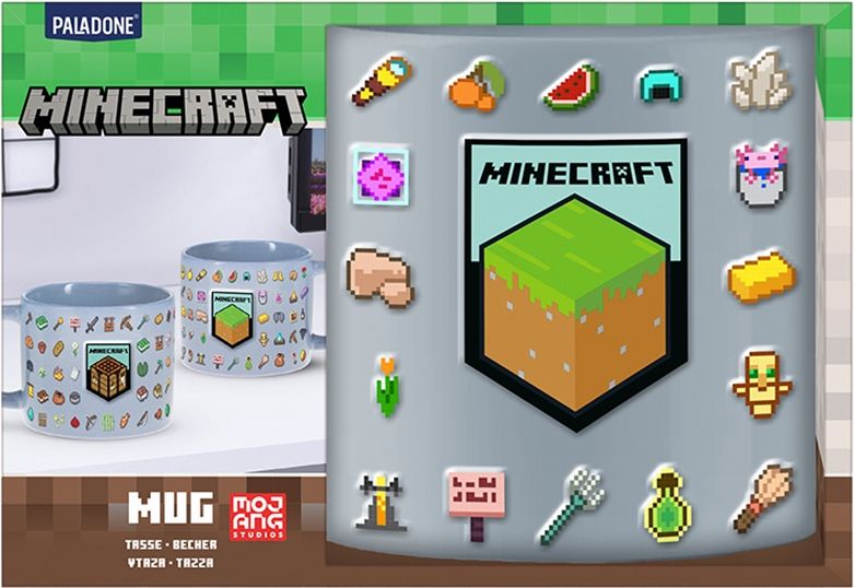 Merchandising Minecraft: Paladone (Tazza Con Rilievo)