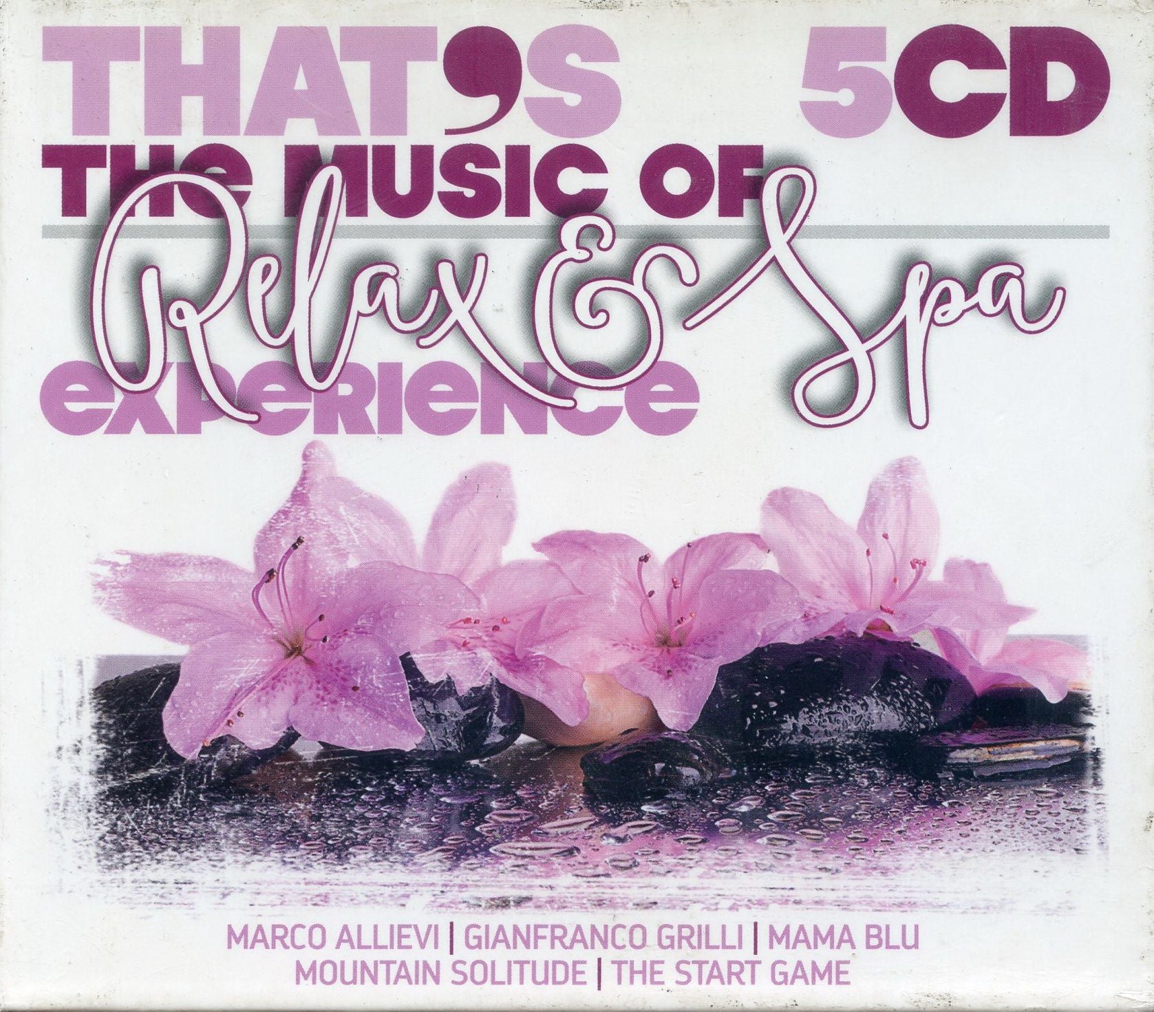 Audio Cd That's The Music Of Relax & Spa Experience / Various (5 Cd)