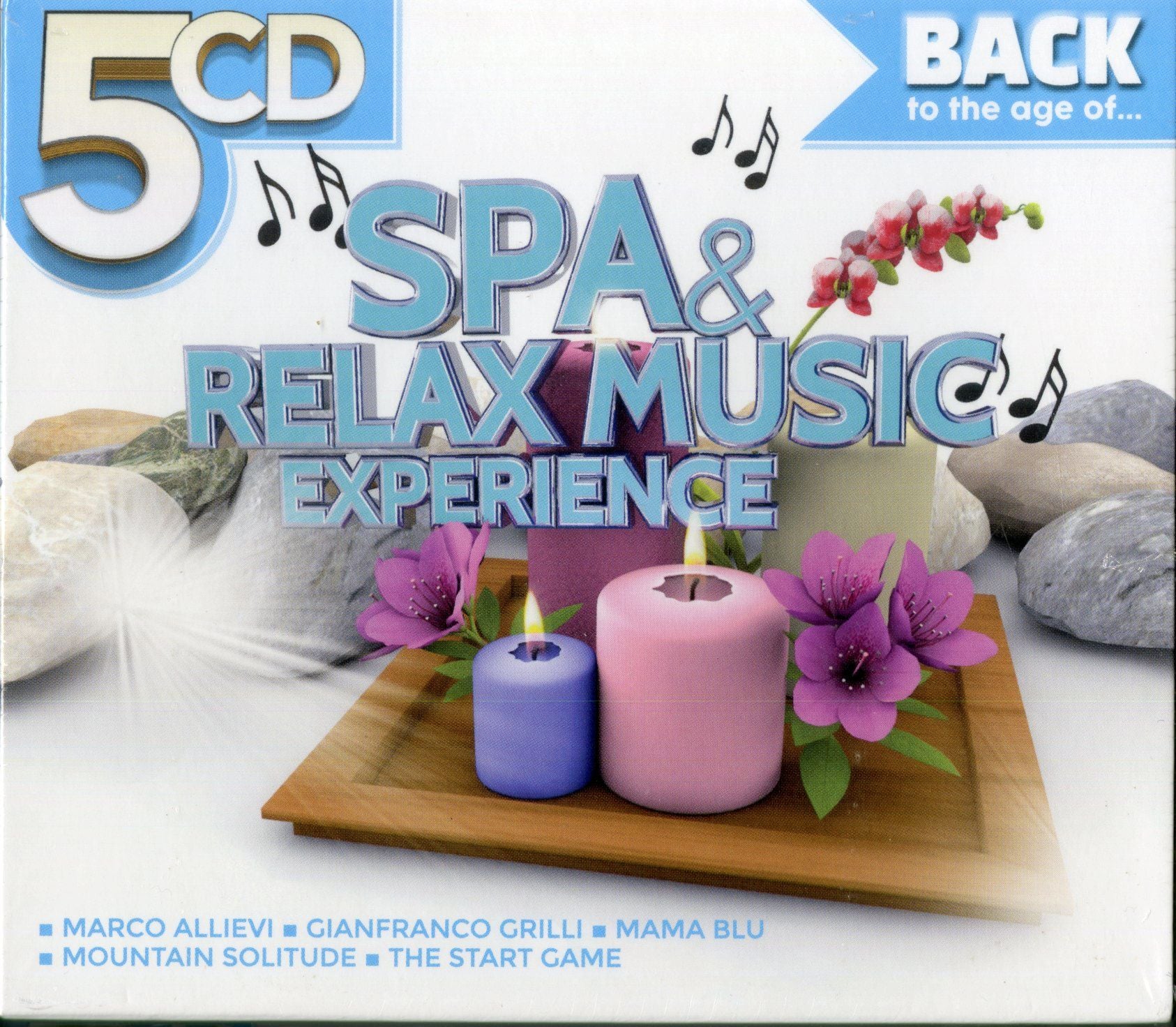 Audio Cd Back To The Age Of Spa & Relax Music Experience / Various (5 Cd)