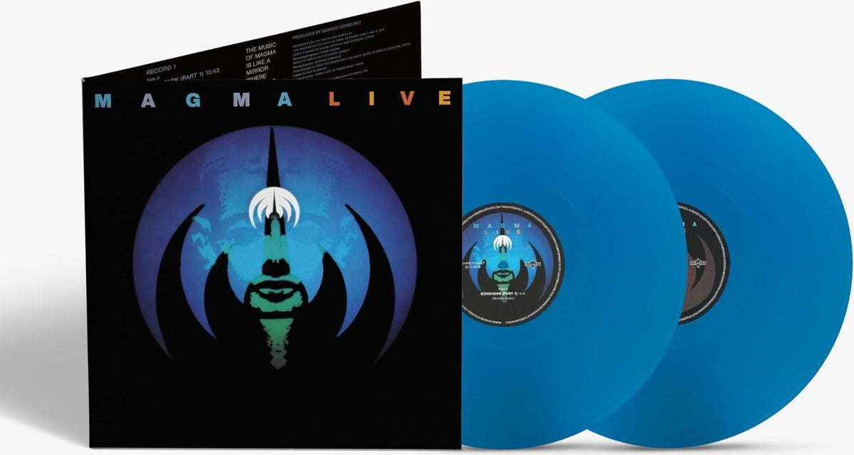 Vinile Magma - Live (Remastered Edition) (Deluxe Edition) (Translucent Blue Vinyl) (2 Lp)