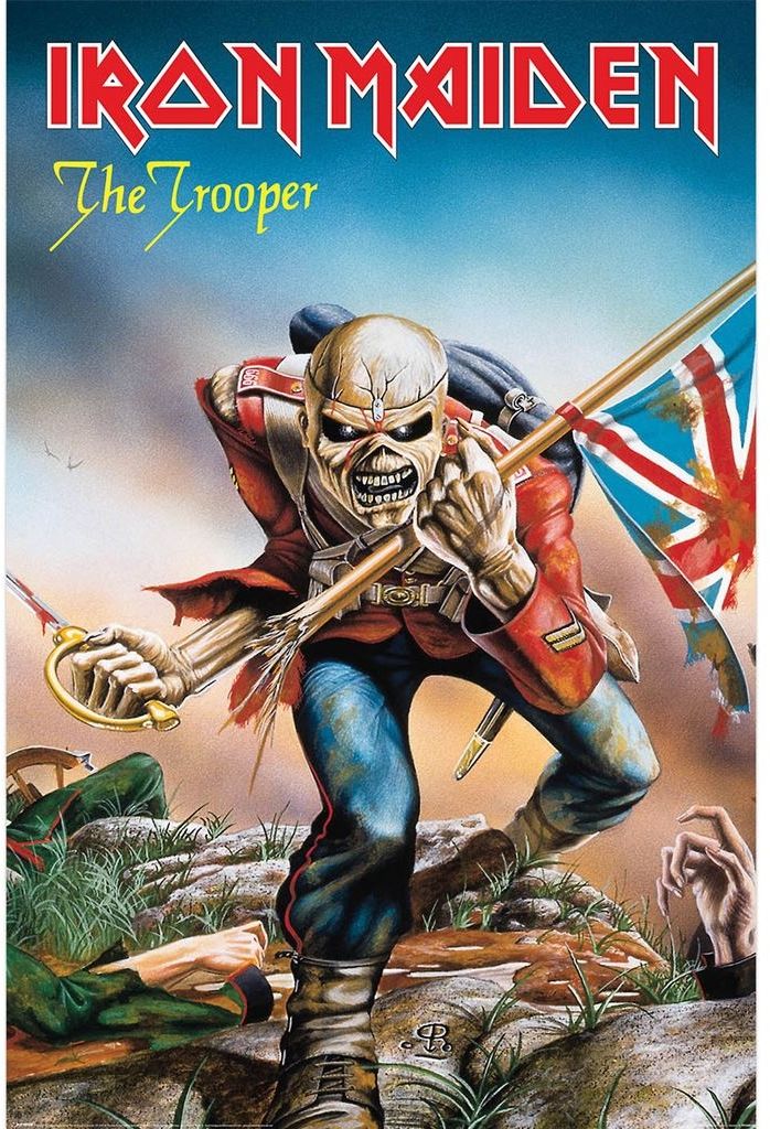 Merchandising Pyramid: Iron Maiden (Trooper) Maxi Poster