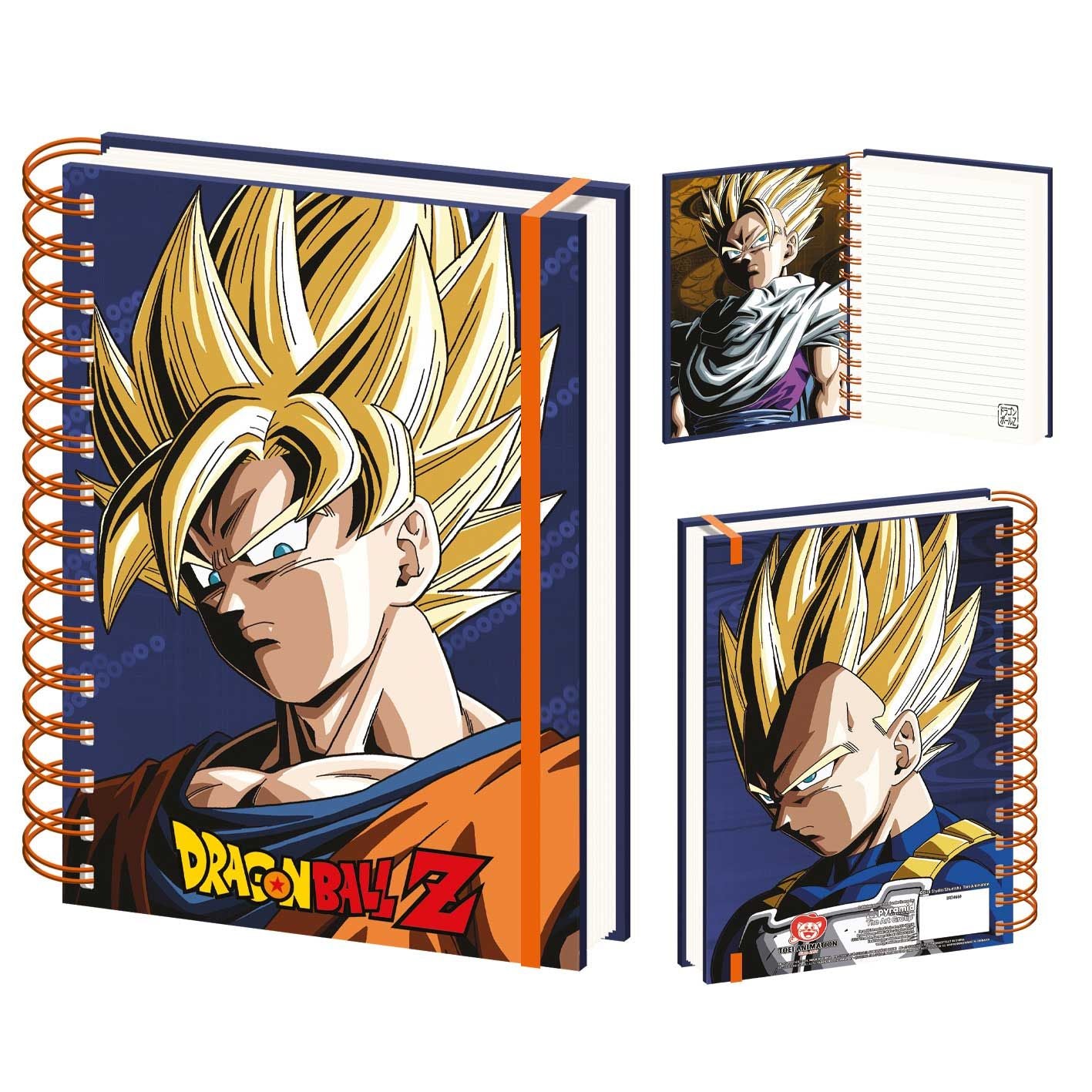 Merchandising Dragon Ball Z: Pyramid - Nihonga (A5 Wiro Notebook / Quaderno)